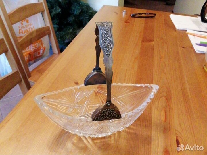 Ваза конфетница хрусталь СССР