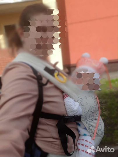 Эрго рюкзак 4+ (эргорюкзак) (слинг не кенгуру) Sli