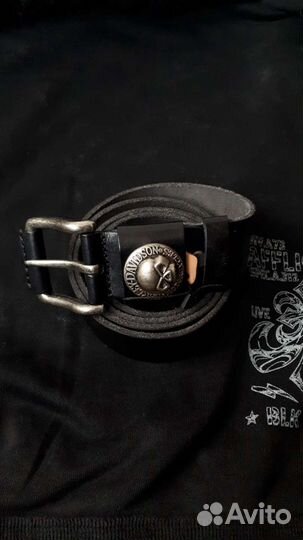 Мужской кожаный ремень Harley-Davidson