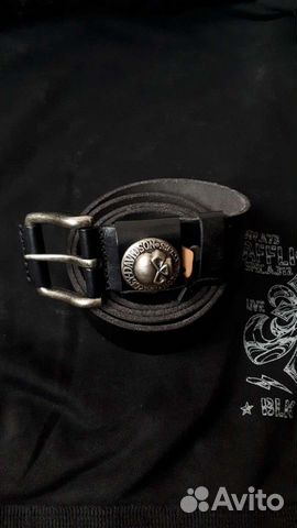 Мужской кожаный ремень Harley-Davidson