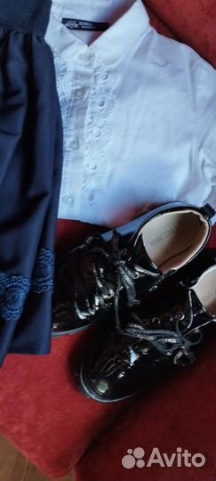 Школьная форма для девочки 134 140 синяя