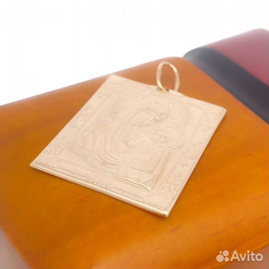 Золотая подвеска 585пр. вес: 2,93гр