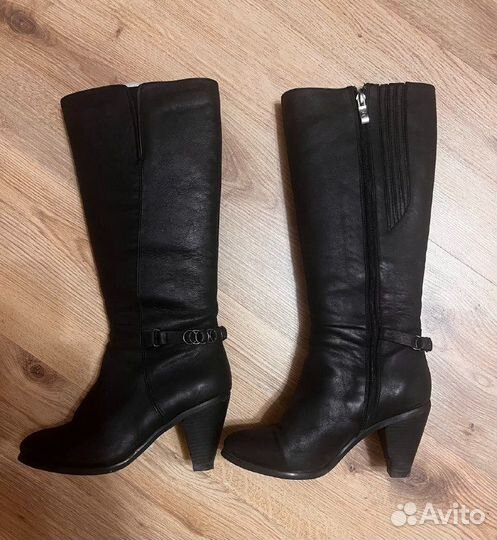 Сапоги женские, натуральная кожа, зима