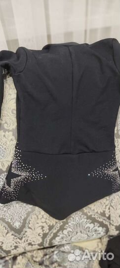 Костюм для фигурного катания 116-128 и коньки