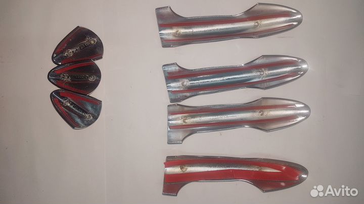 Накладки на наружние ручки Hyundai Solaris