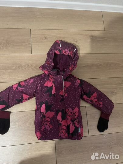 Куртка зимняя для девочки 92