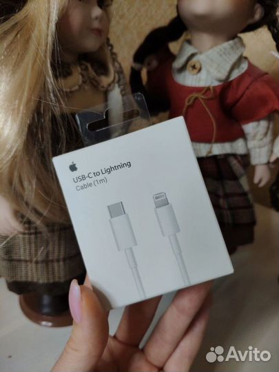 Кабель для iPhone Lightning USB type C