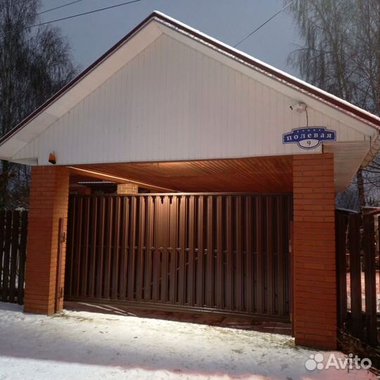 Откатные ворота для вашего комфорта