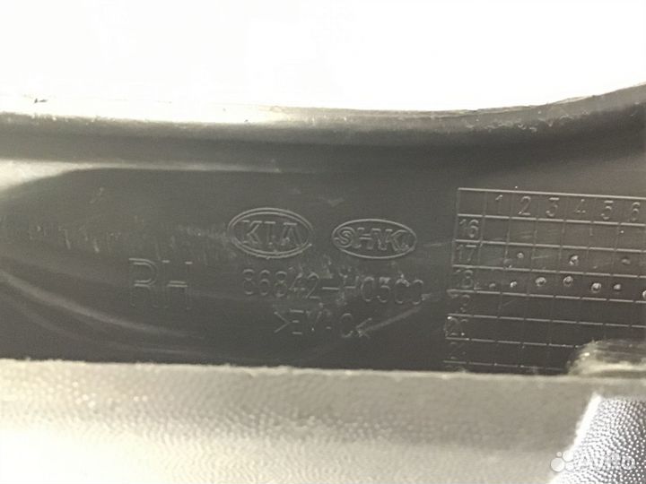 Брызговик задний правый Kia RIO 2017