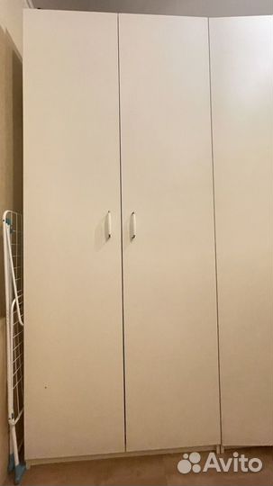 Шкафы распашные белый IKEA б/у