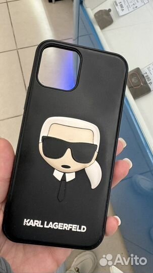 Чехол на iPhone 12 pro Karl lagerfeld оригинал