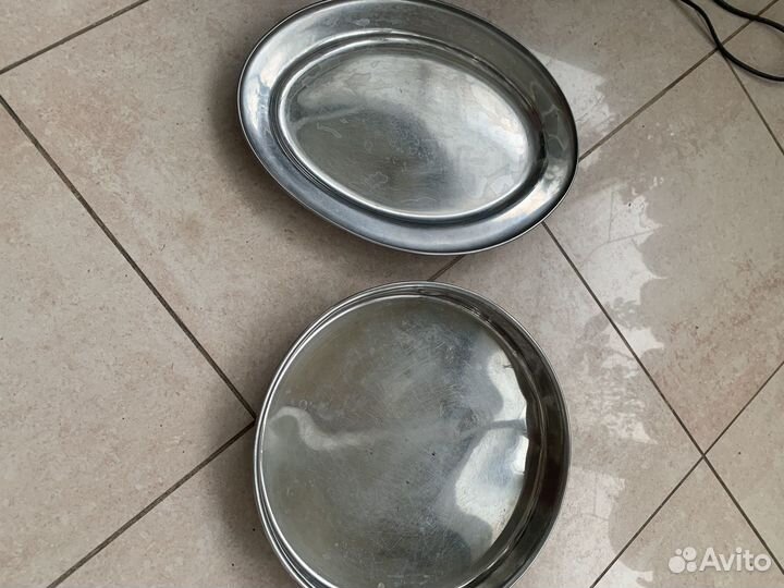 Подносики из нержавейки