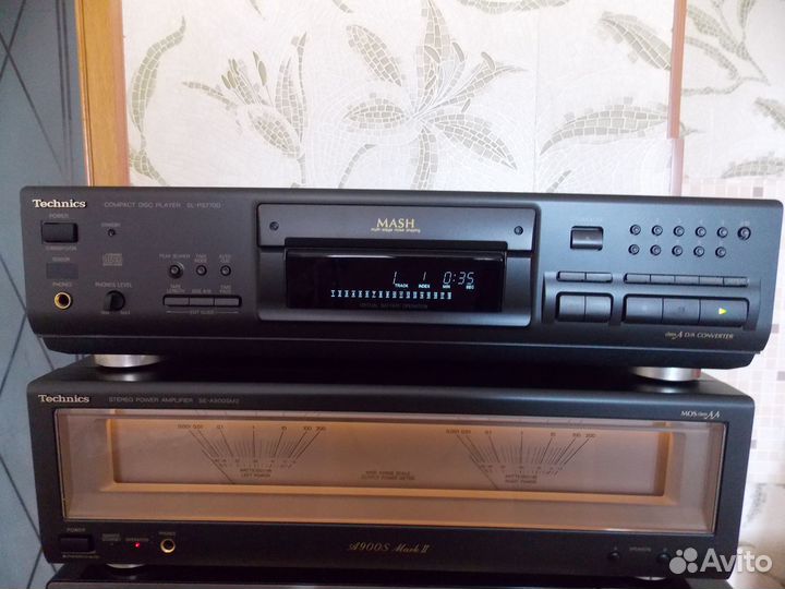 Усилители Technics se-А900s и Marantz рм-78
