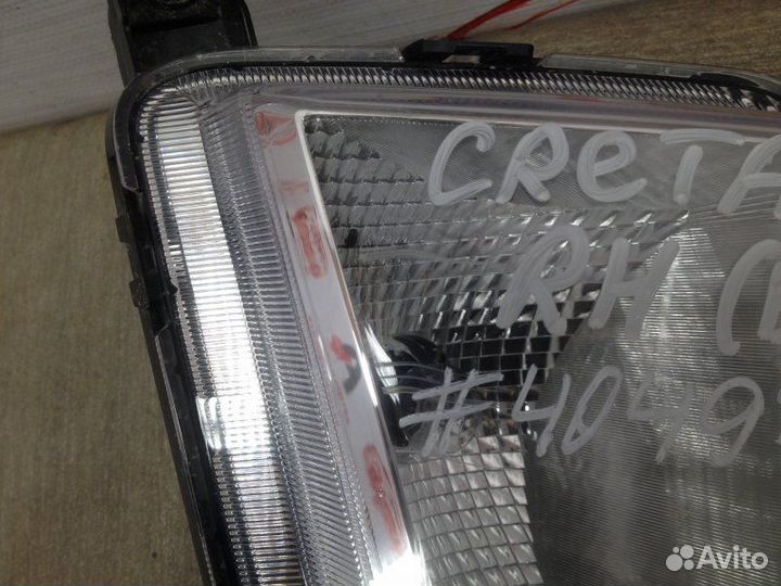 Фара противотуманная правая Hyundai Creta