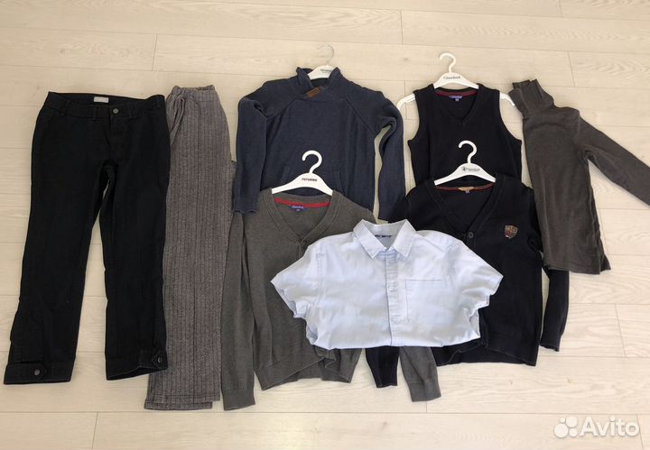 Вещи пакетом на мальчика 134-140