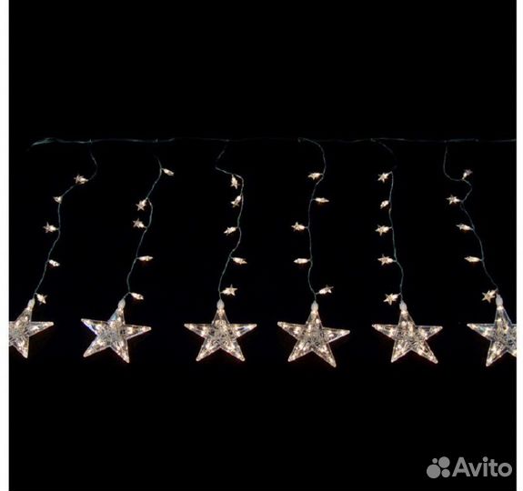 Электрогирлянда занавес 