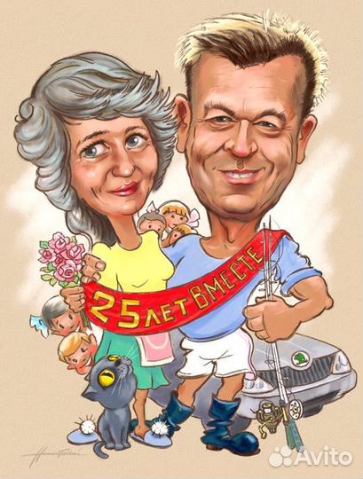 Шарж по фото