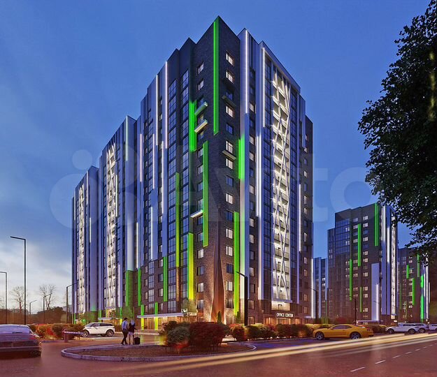 3-к. квартира, 70,4 м², 15/16 эт.