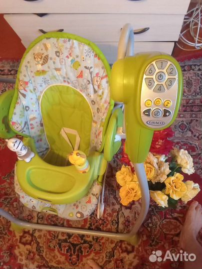 Детские электронные качели