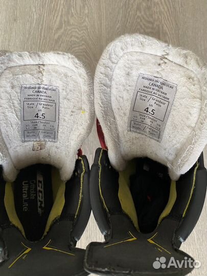 Коньки хоккейные CCM super tacks as 3