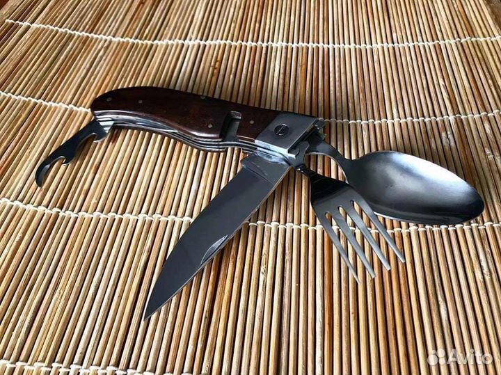 Нож Походный 6-ти предметный