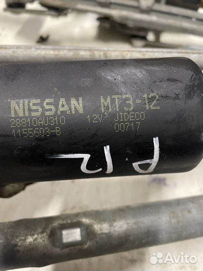 Трапеция дворников Nissan Primera P12E