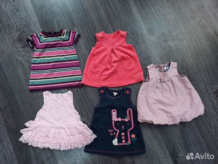Одежда на девочку до года пакетом
