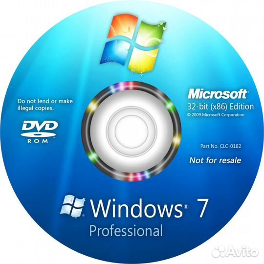 Загрузочный Диск Windows 7 (По всей России)