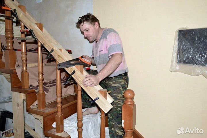 Столярные работы,лестницы