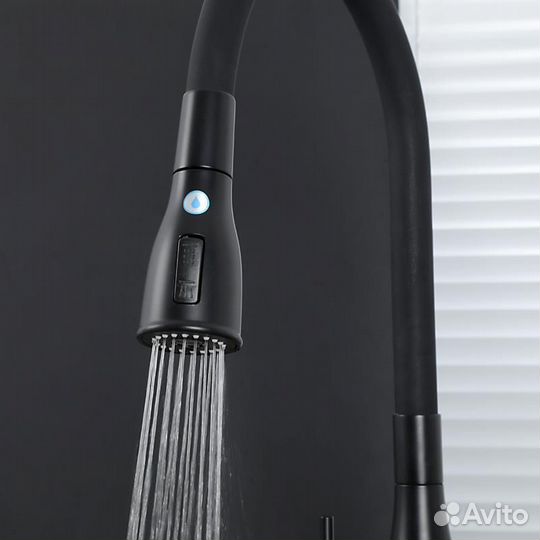 Смеситель для кухни Gappo G4399-66, черный