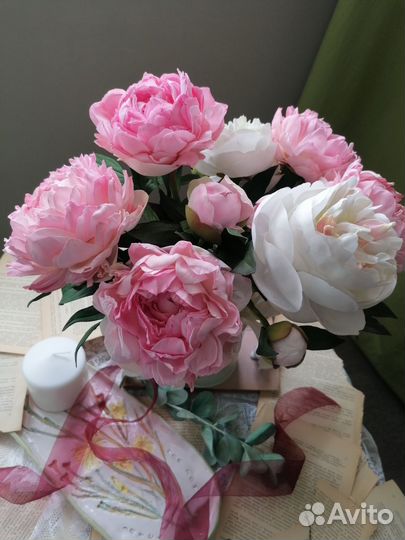 Букет пионов