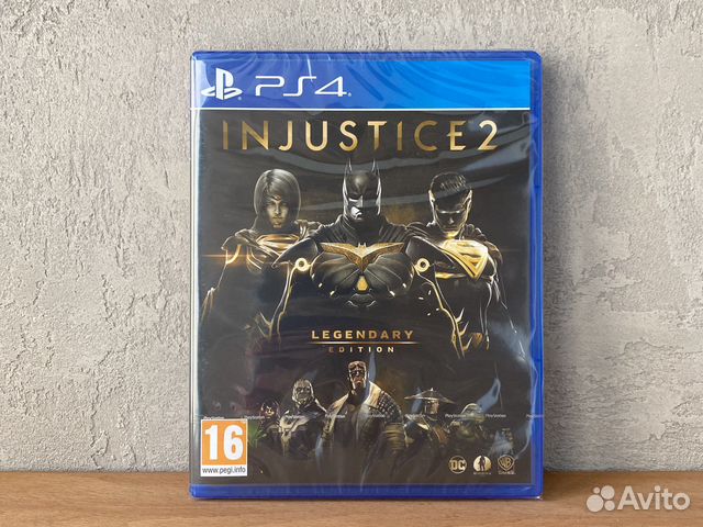Диск Injustice 2 Legendary Edition для PS4 Новый