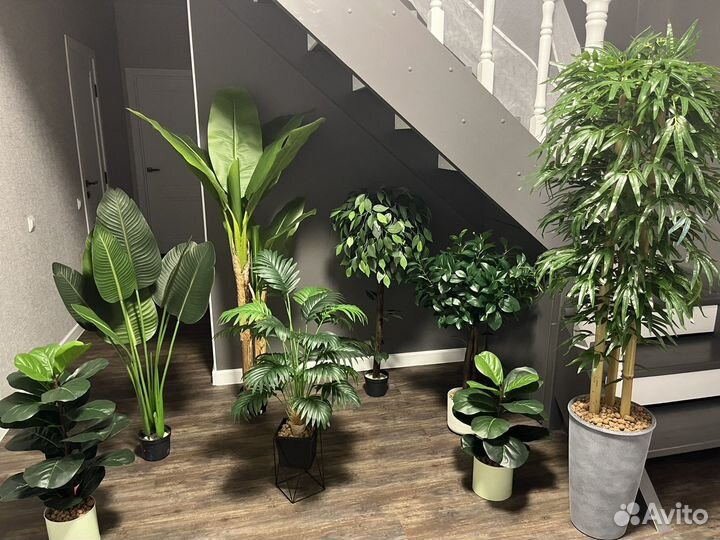 Искусственное дерево банановая пальма
