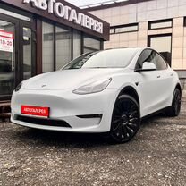 Tesla Model Y AT, 2022, 9 900 км, с пробегом, цена 5 200 000 руб.