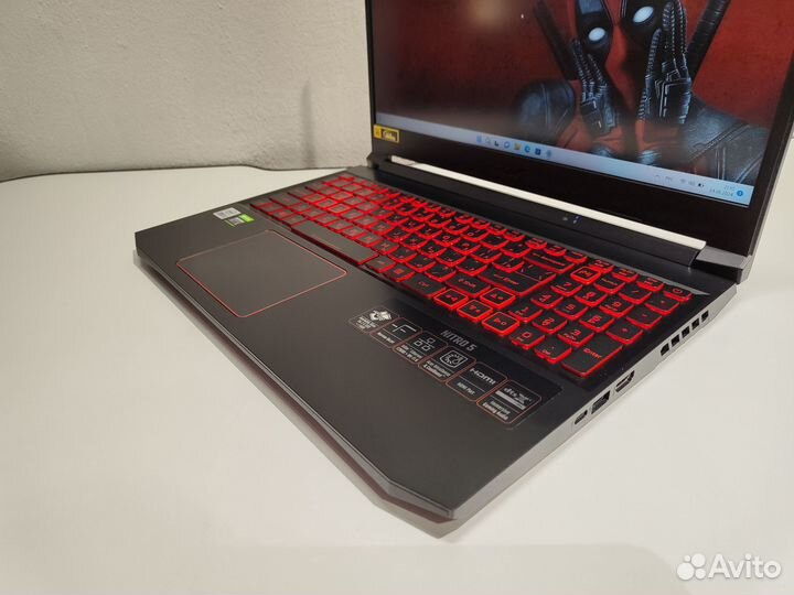 Игровой ноутбук Acer Nitro Core i5 RTX 3050Ti