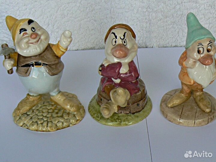 Белоснежка и семь гномов.Royal Doulton.Walt Disney
