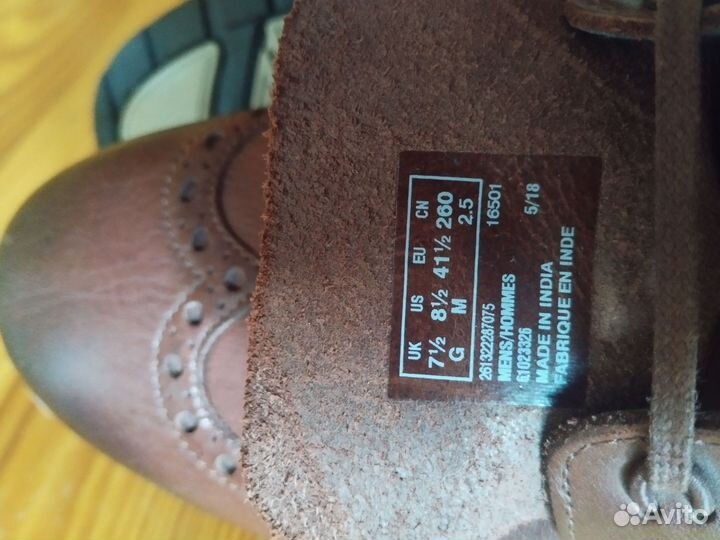 Туфли мужские Clarks