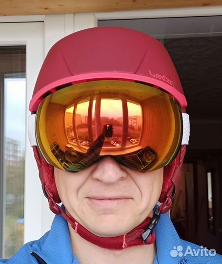 Шлем wedze carv 700 mips + маска Wedze G520