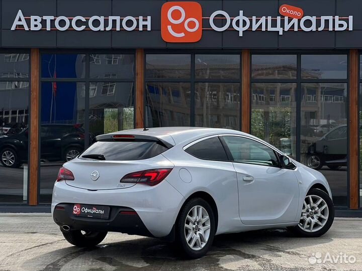 Opel Astra GTC 1.4 МТ, 2012, 250 000 км