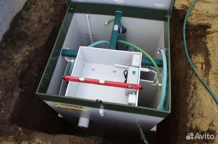 Установка септика под ключ от производителя