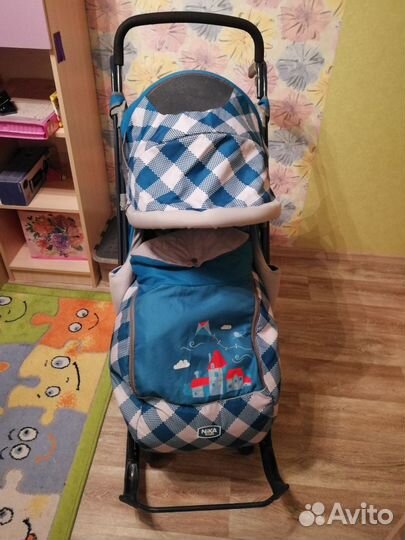 Коляска санки Ника 7-4