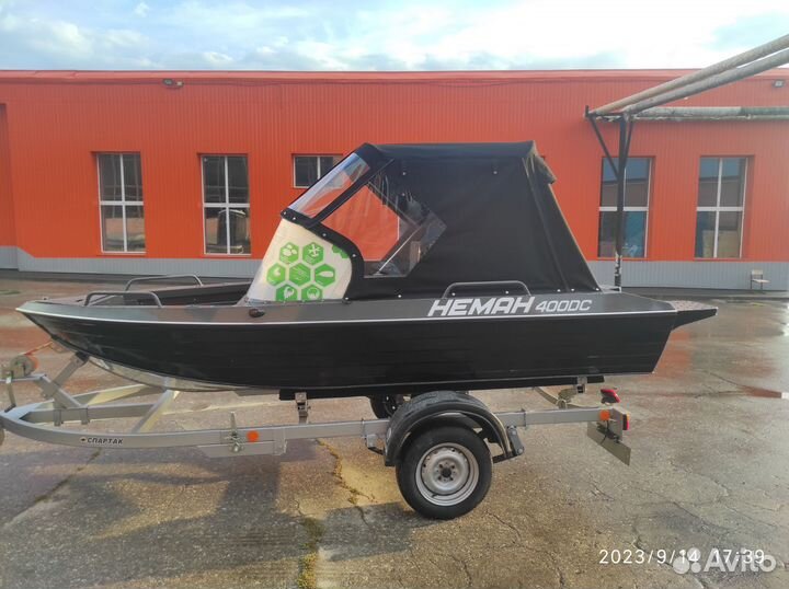 Neman 400 DC + Тент + Прицеп 4.2