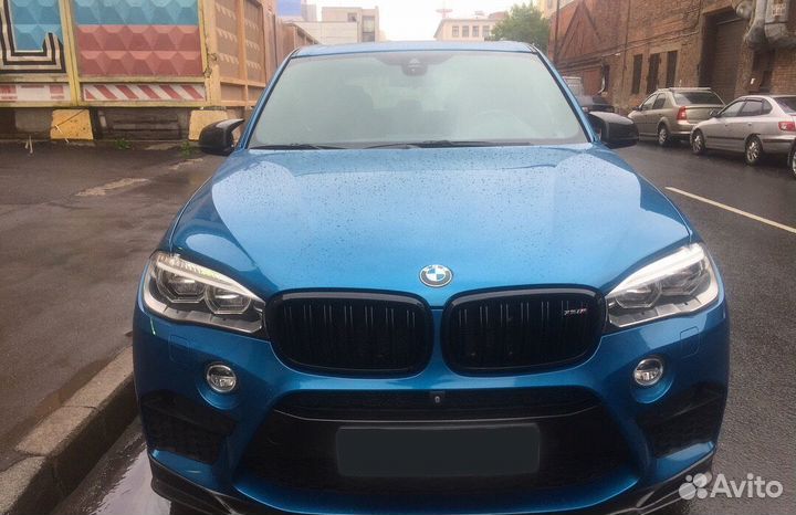 Ноздри BMW X5 X6 F15 F16 F85 F86 чёрные двойные