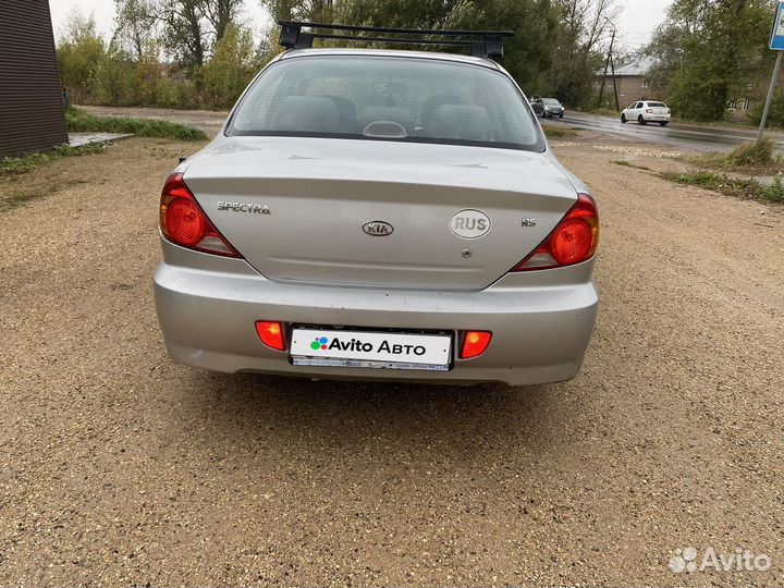Kia Spectra 1.6 МТ, 2007, 245 200 км