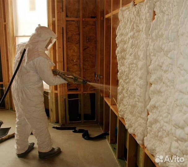 Утеплитель напыление ППУ