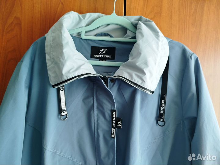 Новый плащ-ветровка 58-60 р