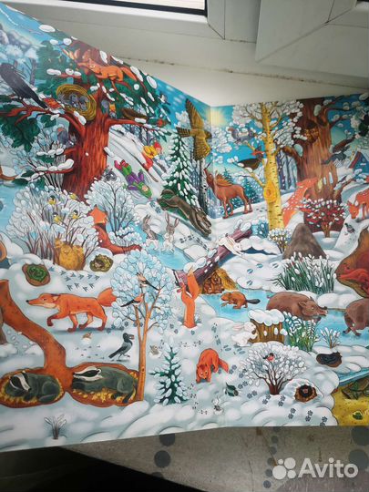 Книга гляделка Времена года