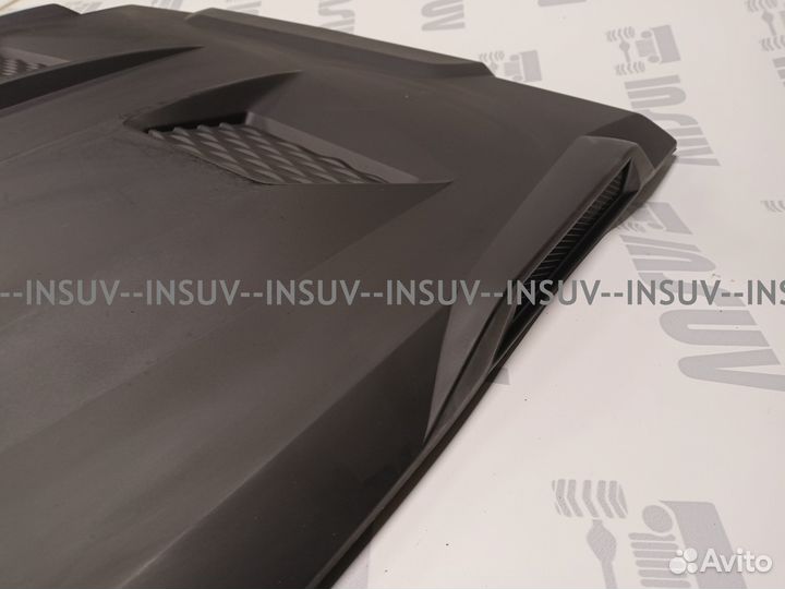 Накладка на капот Нива Магнум-2, матовая