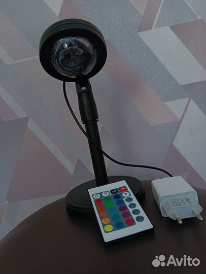 Закатная лампа