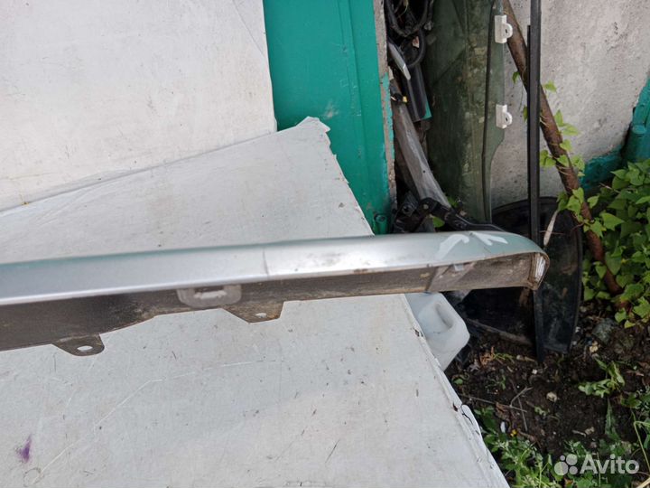 Накладка заднего бампера kia rio x-line